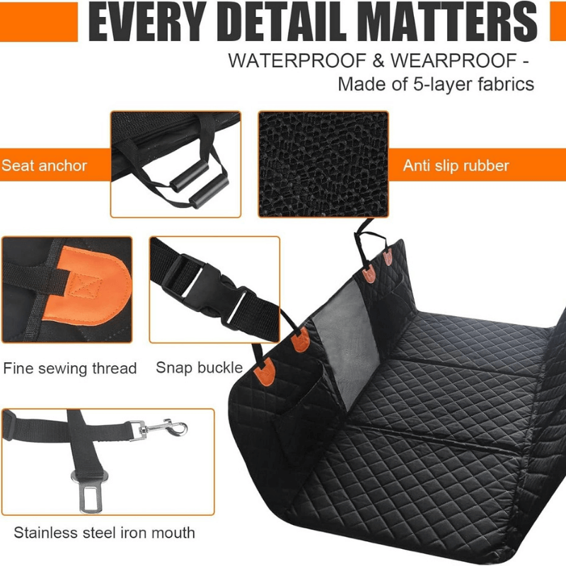 Petcuddle™ LuxeRide Seat Protector