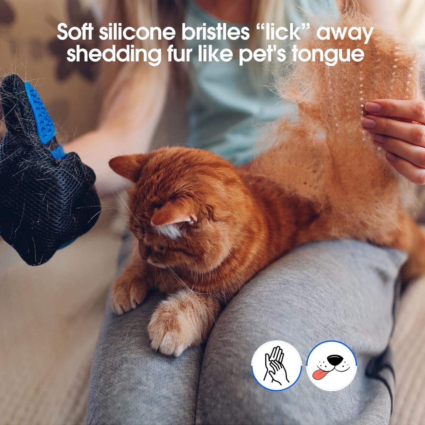 PetCuddle™ Grooming Gloves