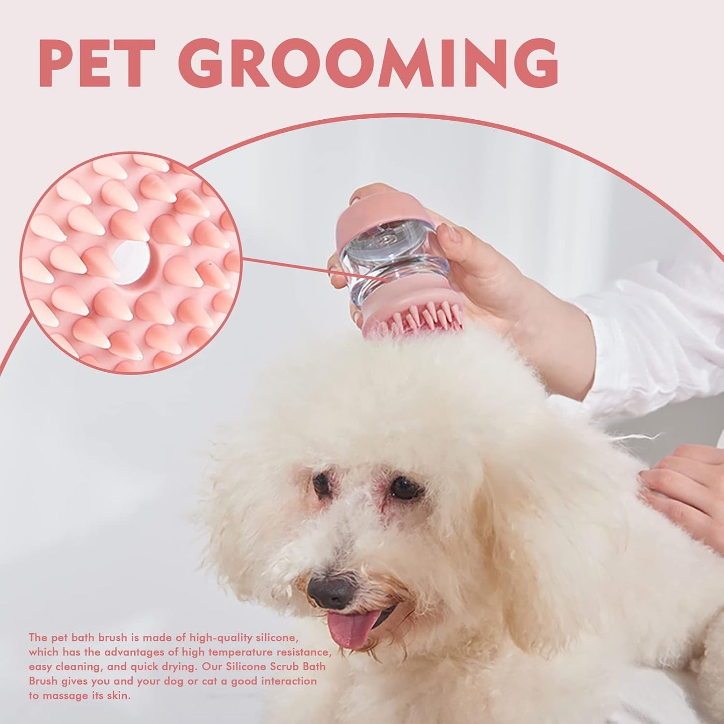 PetCuddle™ Bath Brush